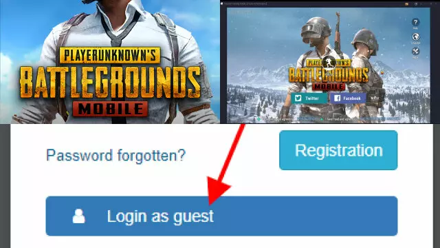 Launch PUBG Mobile and Log in as Guest Launch PUBG Mobile and Log in as Guest